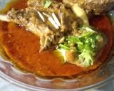 A picture of step 9 of Badami Qorma (mutton) 🍲🍲🍲.