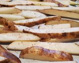 A picture of step 5 of Simple Baked French fries.