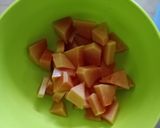 Foto langkah ke 2 dari resep Es Buah Oranye.