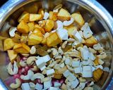 A picture of step 3 of Shahi Chaat.