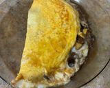 Foto del paso 5 de la receta: Omelette de manzana caramelizada y queso