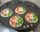 A picture of step 3 of 🇮🇳 🇮🇳 Republican Tricolour Uttapam 🇮🇳 🇮🇳.