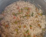 Foto del paso 1 de la receta: Arroz base, con carne en salsa