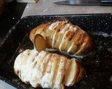 Foto del paso 9 de la receta: Pechugas de pollo primavera con papas libro y chauchas
