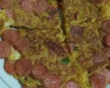 Foto langkah ke 6 dari resep Omelet mie sosis.