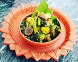 লাউ শাক চচ্চড়ি (lau shak chorchori recipe in bengali) রেসিপির ধাপ 3 ছবি