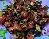 Foto del paso 5 de la receta: Berenjena salteada con tomate