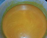 A picture of step 3 of Scent leaf banga stew.