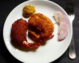 A picture of step 5 of Prawn Cutlet.