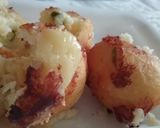 A picture of step 8 of #Ramadan.... cheese potato balls.
