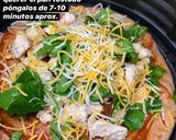 Foto del paso 3 de la receta: Homemade “Cheese PITA Pizza”— By: @_nanet