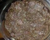 Foto langkah ke 3 dari resep Tim daging cincang telur asin.