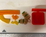 A picture of step 1 of Kawaii (Lovely) Tiny Obento Lunch Box.