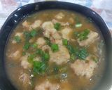 A picture of step 4 of Chicken chilli.