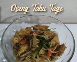 Foto langkah ke 4 dari resep Oseng toge tahu.