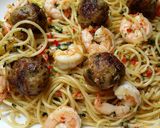Foto langkah ke 6 dari resep AGLIO-LIO spaghetti.