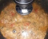 A picture of step 4 of Shehanshahi Biryani.
