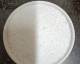 A picture of step 1 of Sago flour wadas (Vrat Special).