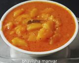 બટાકાનું રસાવાળું શાક (Bataka Rasavalu Shak Recipe In Gujarati) રેસીપી સ્ટેપ3ફોટો