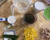 รูปขั้นตอนการทำที่ 1 ของ สาคูเปียกข้าวโพดเผือก