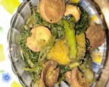 পালংশাকের ঘন্ট (palak saag er ghonto recipe in bengali) রেসিপির ধাপ 5 ছবি