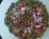 A picture of step 2 of Masala moong.