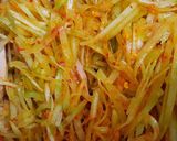 Foto langkah ke 3 dari resep Tumis Labu Siam Sosis.