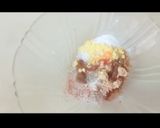 A picture of step 1 of KFC style zinger Burger.