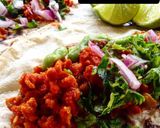 A picture of step 8 of SOY AL PASTOR TACOS 🧡.