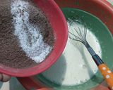 Foto langkah ke 5 dari resep Brownies kukus drink beng beng tanpa mixer dan oven.