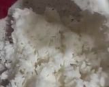 Gambar langkah 1 resipi Nasi Goreng Bunga Kobis.