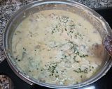 Foto del paso 9 de la receta: Merluza con salsa de champiñones y anacardos