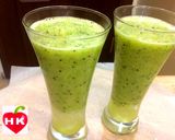 صورة لخطوة 4 من وصفة سموثي الأناناس والكيوي