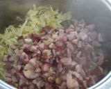 Łazanki z kapustą słodką i kiszoną krok przepisu 3 zdjęcie