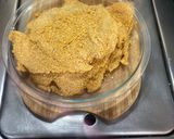 Foto del paso 1 de la receta: "Pechugas de pollo empanizadas, doradas y crujientes ¡Un plato irresistible!"