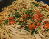 Foto del paso 6 de la receta: Spaghetti con Pomodorini, Acciughe e Capperi