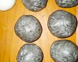 Foto langkah ke 3 dari resep Chappsal donut ketan hitam keju lumer.