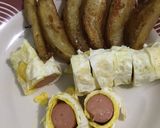 Foto langkah ke 4 dari resep 33. Sosis Gulung Telur.
