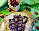 Pas rețetă Galette cu cireșe ❤🍒🫖☕ 4 fotografie