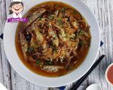 Foto langkah ke 9 dari resep Lomie Selatpanjang Vegan alaMetut 👩‍🍳.