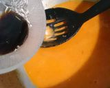 A picture of step 7 of #Sriracha_Ramen_Noodle #SoupWith#Finger_Fish_fry.