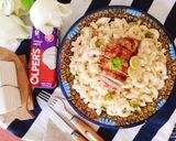 A picture of step 6 of Grilled Chicken Creamy Pasta.