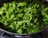A picture of step 2 of Methi aloo ki sabji.