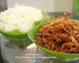 รูปขั้นตอนการทำที่ 6 ของ ข้าวเหนียวหมูฝอย (แบบกรอบ)