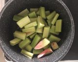 Une image de l'étape 2 de Compote de rhubarbe.