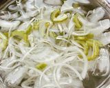 A picture of step 4 of Cold summer pasta with Bitter melon, Sour Plum & Tuna.
