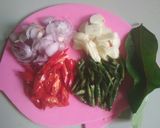 Foto langkah ke 1 dari resep Tumis Sawi Putih dan Tahu.