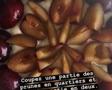 Une image de l'étape 10 de Tarte aux prunes et pralines roses avec une pâte façon sablé breton.