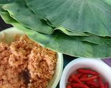 Foto langkah ke 2 dari resep Buntil Daun Talas.