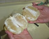 A picture of step 6 of The Absolutely Best Way To Peel Grapefruit.